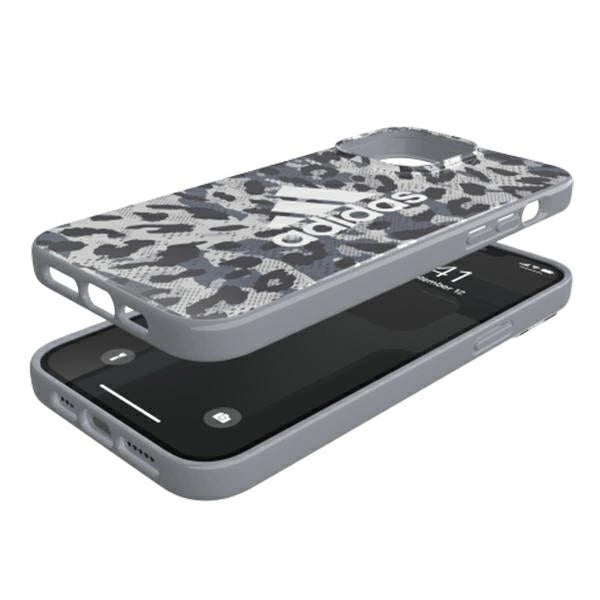 Adidas OR Snap Case Leopard iPhone 13 Pro Max 6,7" szary/grey 47262_5