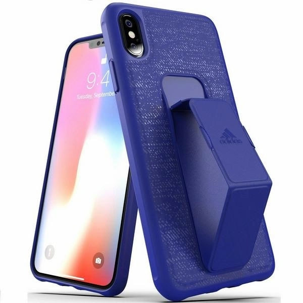 Adidas SP Grip Case iPhone Xs Max fioletowy/violet 32853_0