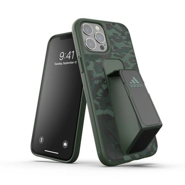 Adidas SP Grip Case Leopard iPhone 12 Pro Max green/zielony 43723_0