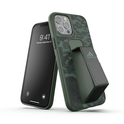 Adidas SP Grip Case Leopard iPhone 12 Pro Max green/zielony 43723_0