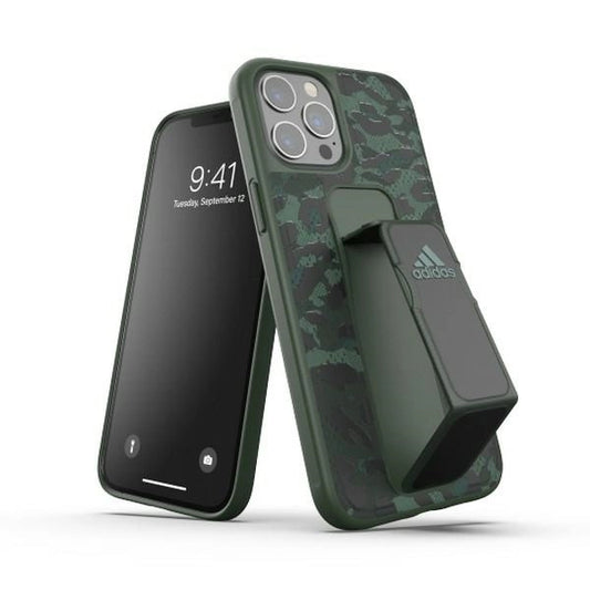 Adidas SP Grip Case Leopard iPhone 12 Pro Max green/zielony 43723_0