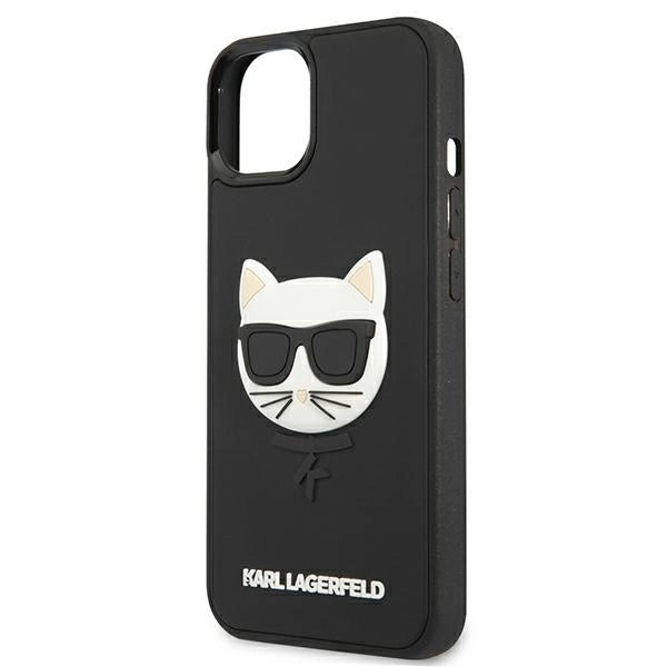 Karl Lagerfeld KLHCP13SCH3DBK 13 mini 5,4" czarny/black hardcase 3D Rubber Choupette_5