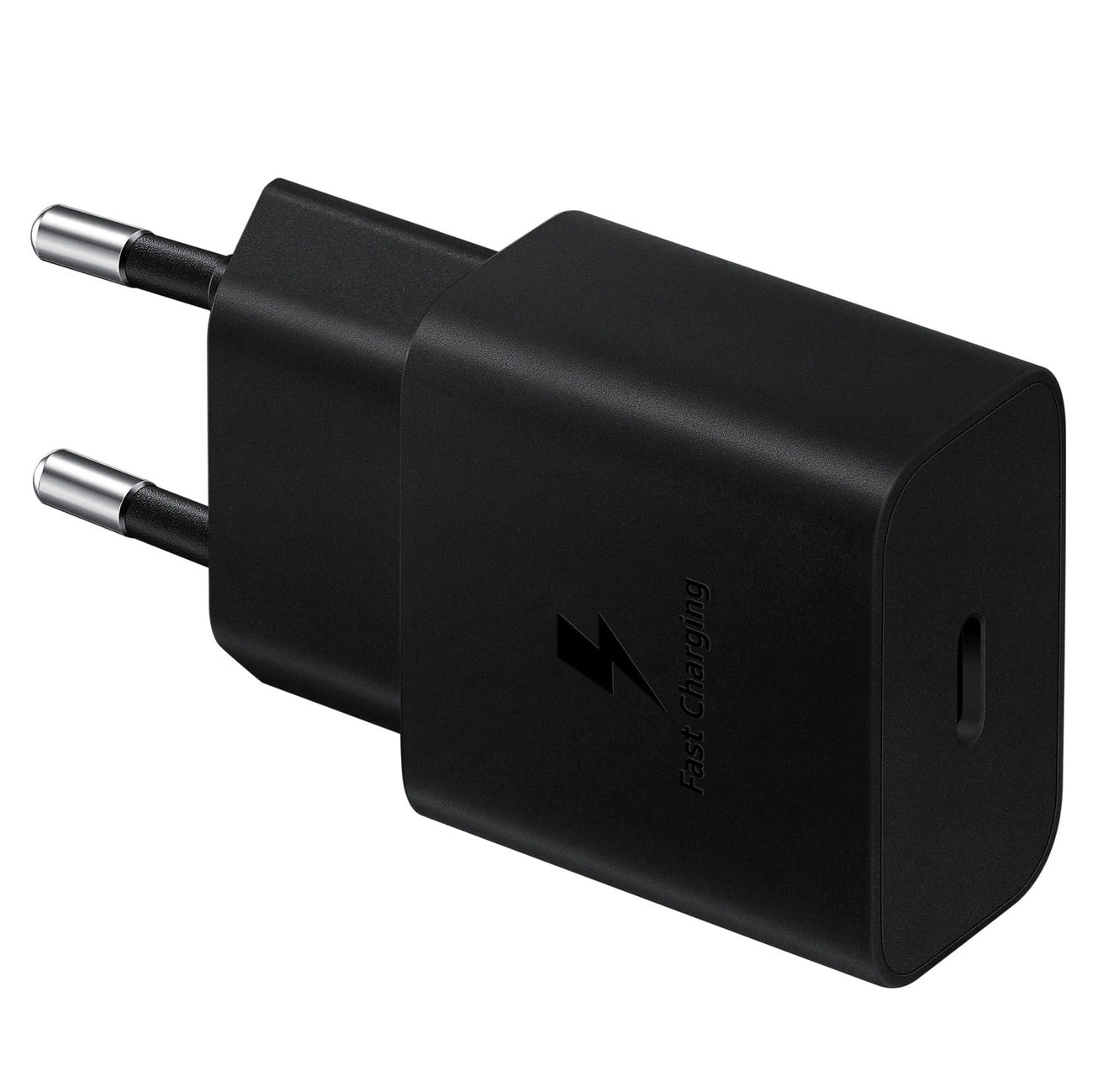 SAMSUNG POWER COMPACT ADAPTER USB C 15W WITHOUT CABLE EP-T1510NBE BLACK_1