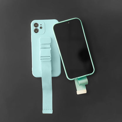 Rope Case Silicone Cover with Lanyard Purse Lanyard Strap for Xiaomi Redmi Note 11 Pro Navy Blue_10