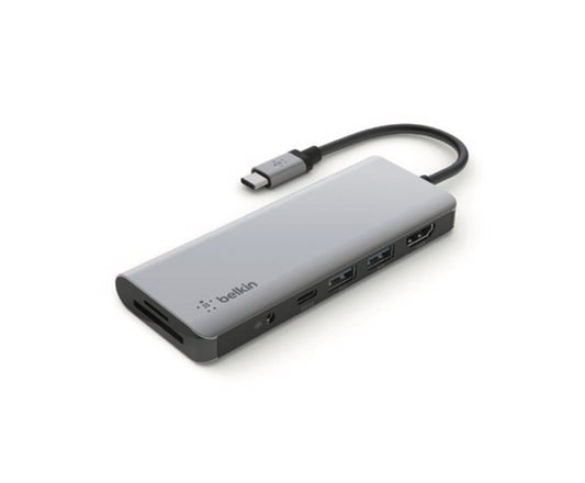 Belkin CONNECT USB-C 7-in-1 Multiport Adapter AVC009btSGY_0