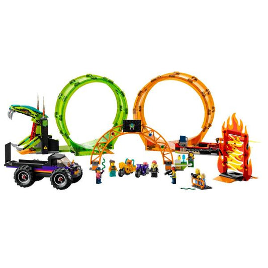 60339 City Stuntz Stuntshow-Doppellooping Set, Konstruktionsspielzeug_0