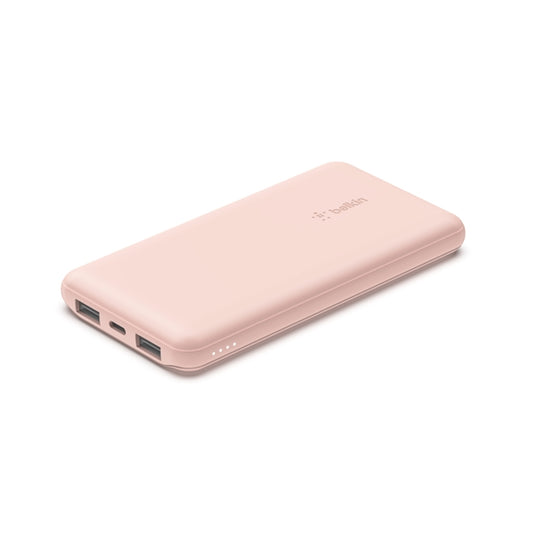 POWERBANK 10K CON CAVO USB-A USB-C - ROSA_0