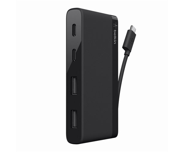 Belkin Travel Hub USB-C 4-Port black F4U090btLBK_0