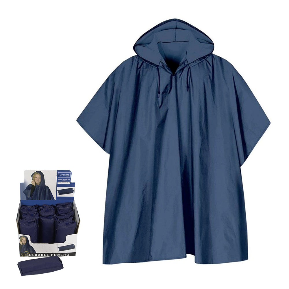 Poncho capa de chuva com capuz para adulto_0