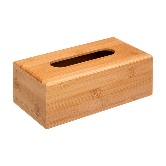 Caixa de bambu para lenÃ§os 25x13x8,7cm_0