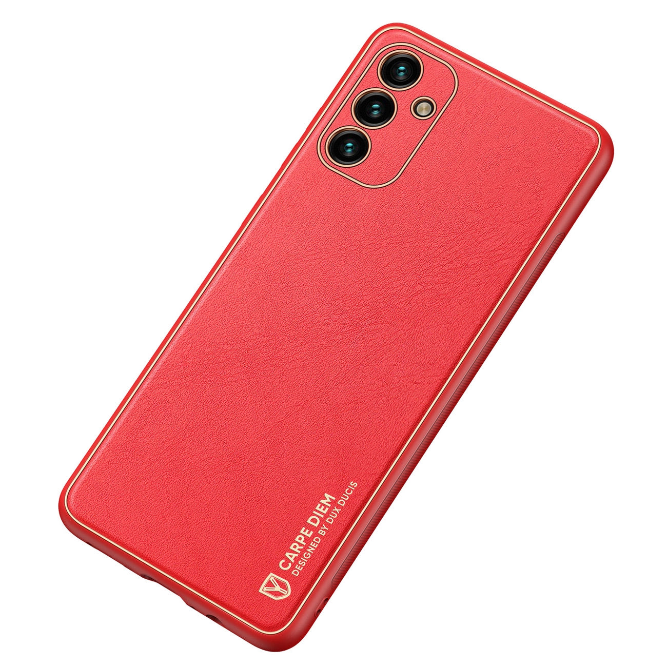 Dux Ducis Yolo elegant cover made of ecological leather for Samsung Galaxy A13 5G red_3