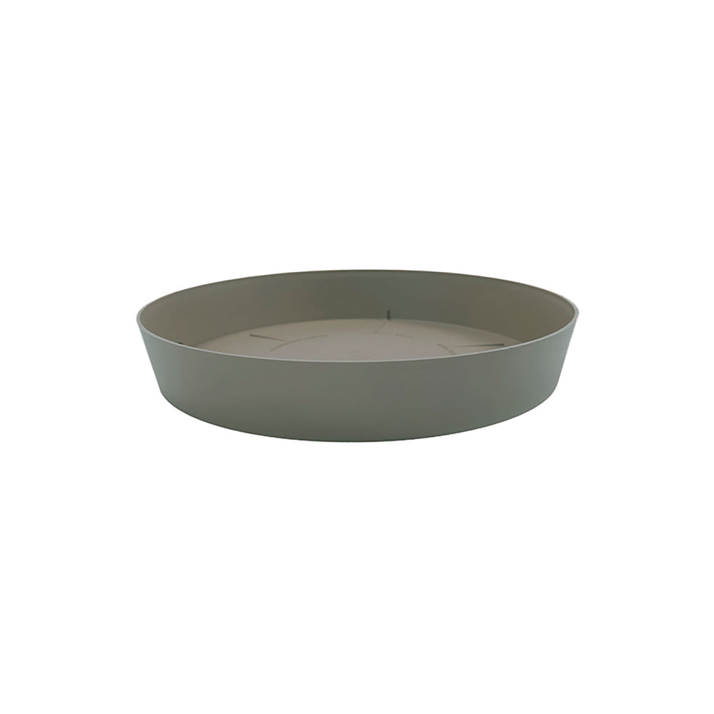 Prato de injeÃ§Ã£o para vaso cor taupe Ã¸11x1,6cm_0