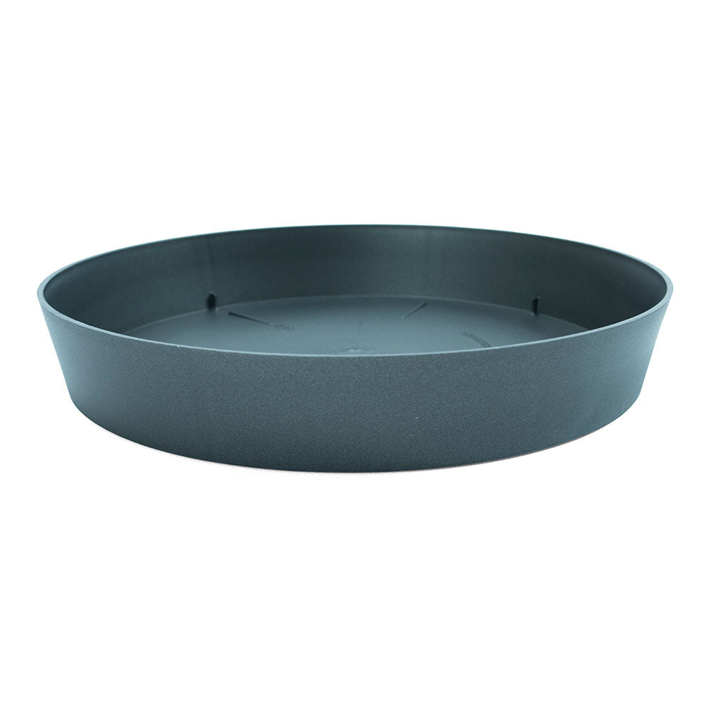 Prato de injeÃ§Ã£o para vaso cor antracita Ã¸28x4,4cm_0