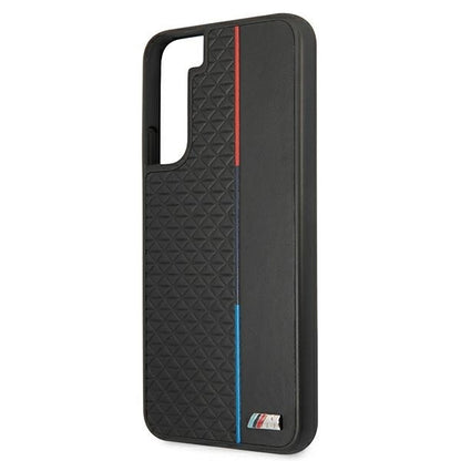 Etui BMW BMHCS22MTRTBK S22+ S906 czarny/black hardcase M Collection Triangles_5