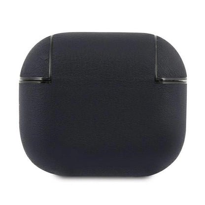 BMW BMA3SSLNA AirPods 3 cover granatowy/navy Geniune Leather Silver Logo_1