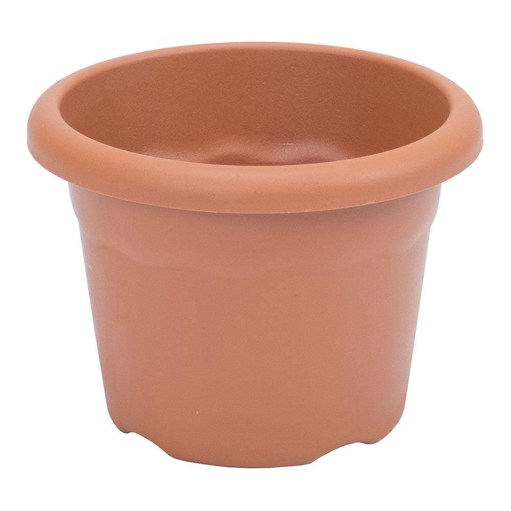 Vaso de injeÃ§Ã£o cor terracota Ã¸18cm plastiken_0