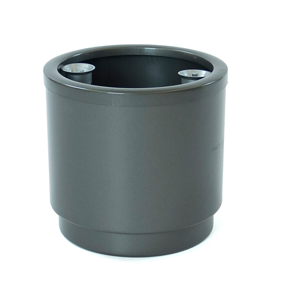 Vaso auto-rega cor antracita Ã¸26cm plastiken_0