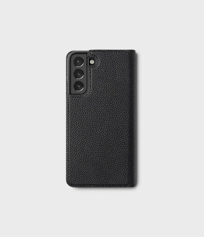 Ringke Folio Signature Flip Leather Case for Samsung Galaxy S22 + (S22 Plus) Black (FSS118R262)_12