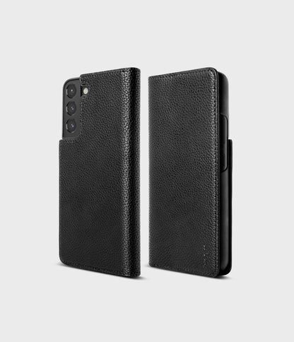 Ringke Folio Signature Flip Leather Case for Samsung Galaxy S22 + (S22 Plus) Black (FSS118R262)_13