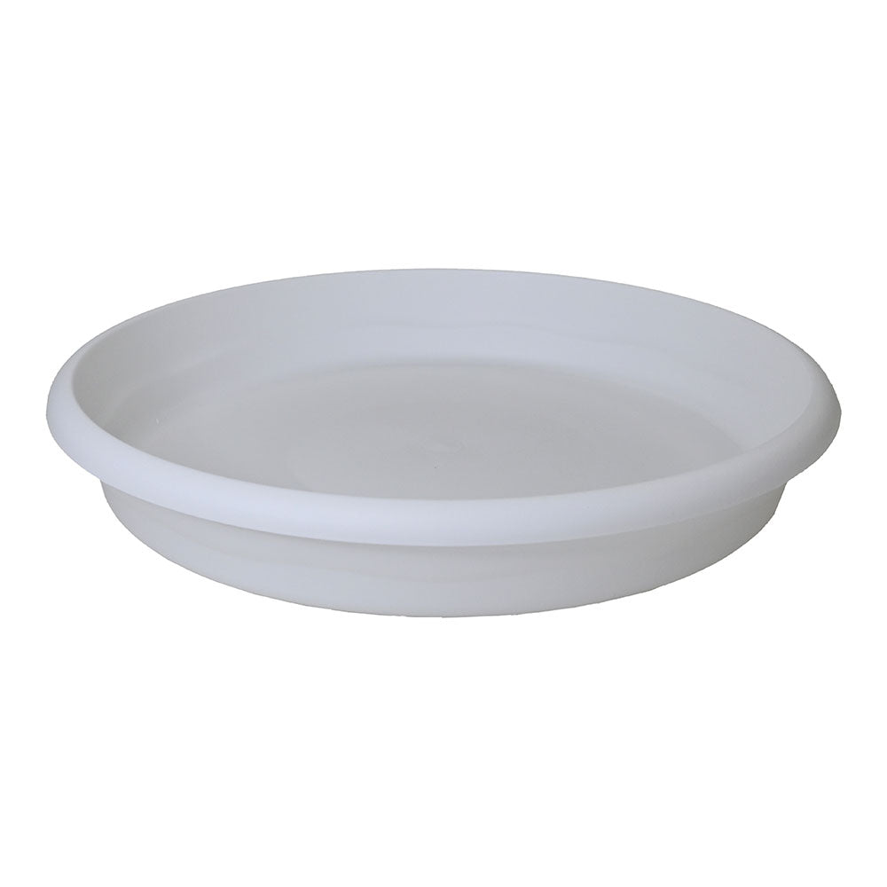 Prato de injeÃ§Ã£o para vasos terra Ã¸18cm branco plastiken_0