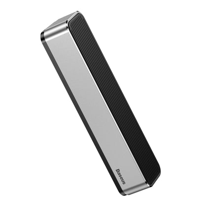 Baseus Moonlight Box Series silver parking number plate with telephone number_1