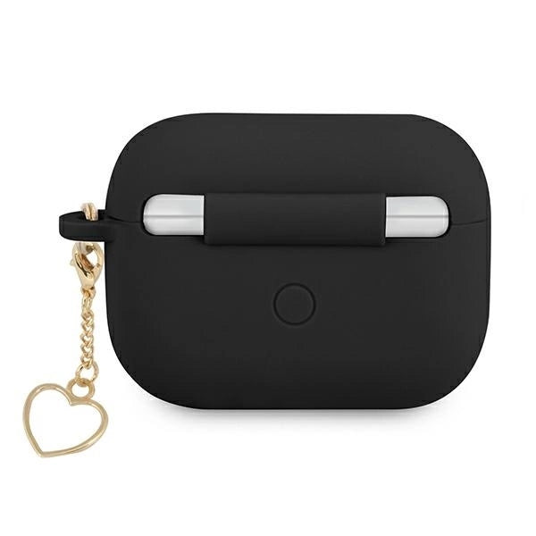 Guess GUAPLSCHSK AirPods Pro cover black/black Silicone Charm Heart Collection_1