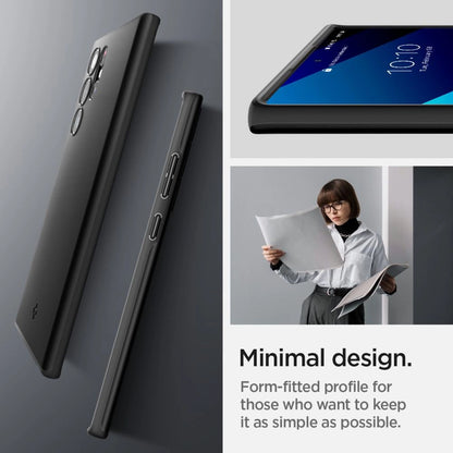 Spigen Thin Fit Case for Samsung Galaxy S22 Ultra - Black_11