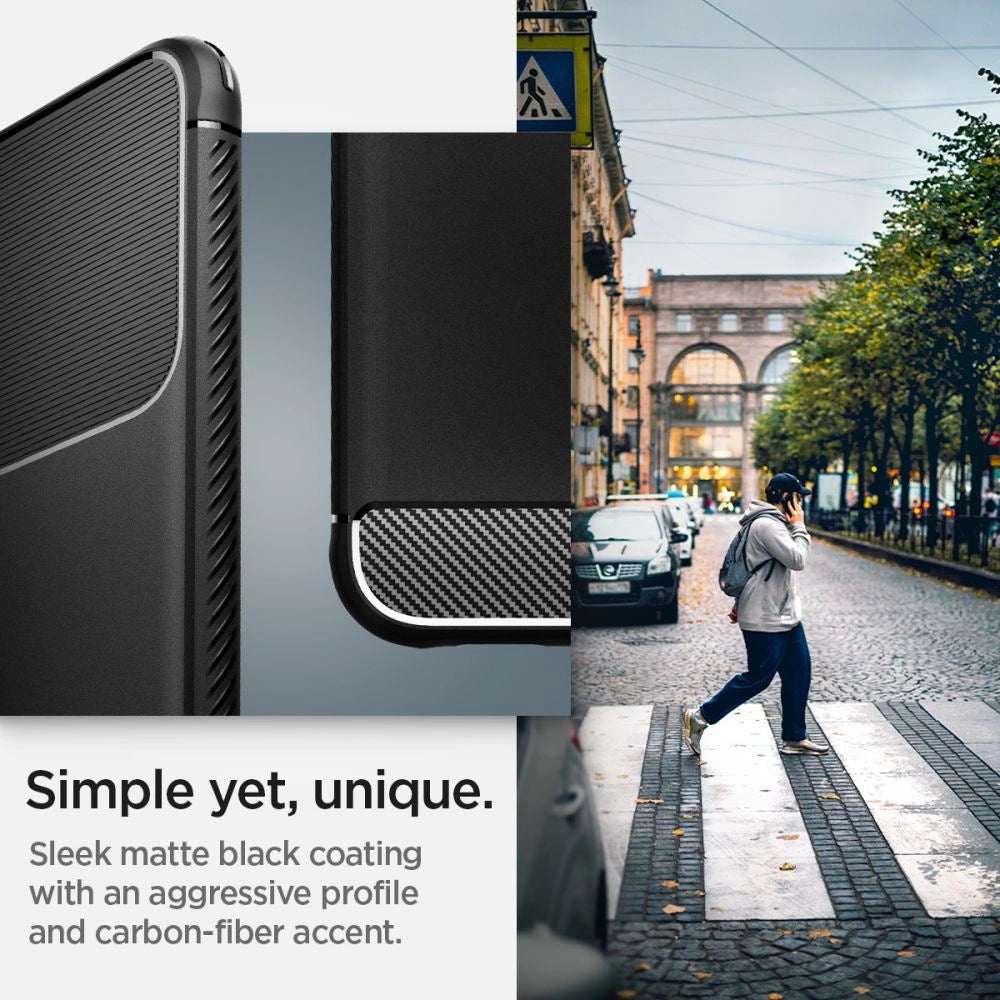Spigen Rugged Armor Case for Samsung Galaxy S22 - Matte Black_10