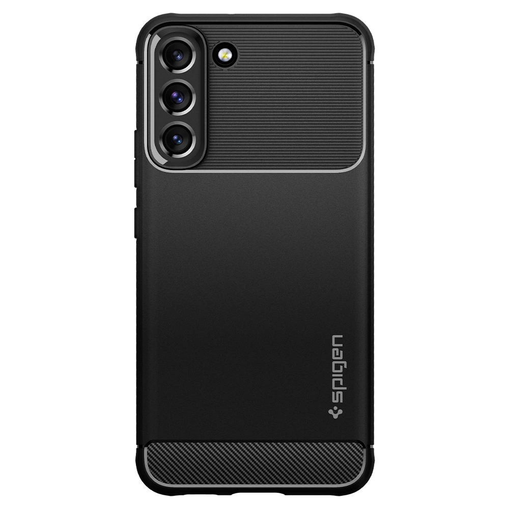 Spigen Rugged Armor Case for Samsung Galaxy S22 - Matte Black_1