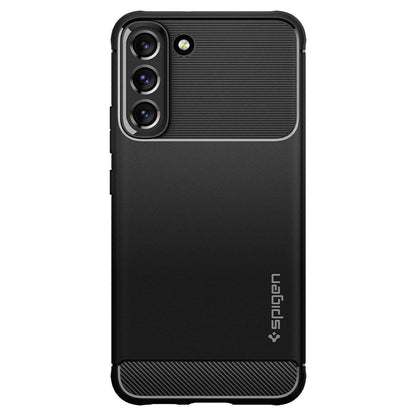 Spigen Rugged Armor Case for Samsung Galaxy S22 - Matte Black_1