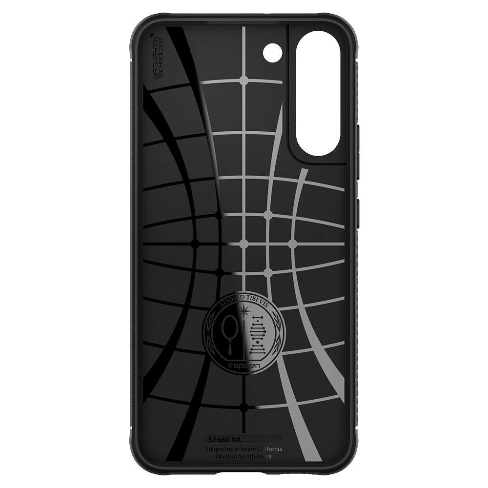 Spigen Rugged Armor Case for Samsung Galaxy S22 - Matte Black_3