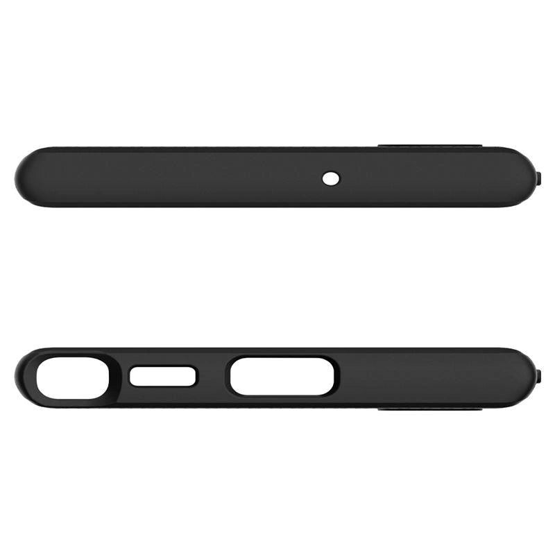 Spigen Liquid Air Case for Samsung Galaxy S22 Ultra - Matte Black_12