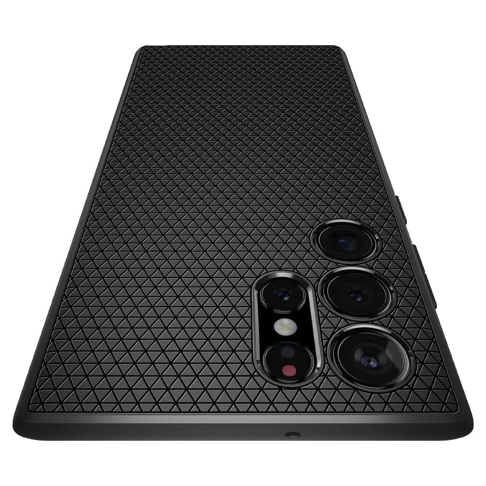 Spigen Liquid Air Case for Samsung Galaxy S22 Ultra - Matte Black_1