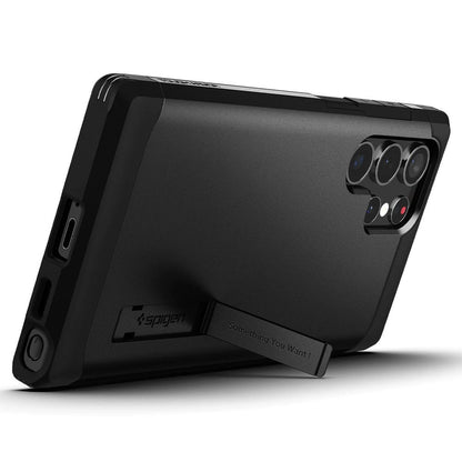 Spigen Tough Armor Case for Samsung Galaxy S22 Ultra - Black_7