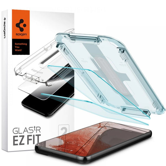 Spigen Glas.tR EZ Fit Tempered Glass for Samsung Galaxy S22 - 2 pcs._0