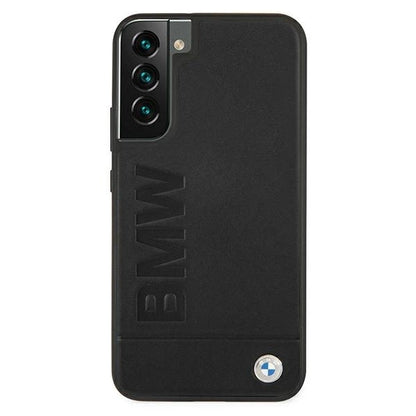 Etui BMW BMHCS22MSLLBK S22+ S906 czarny/black hardcase Signature Logo Imprint_2