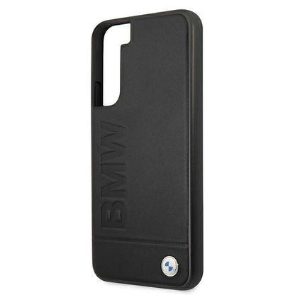 Etui BMW BMHCS22MSLLBK S22+ S906 czarny/black hardcase Signature Logo Imprint_5
