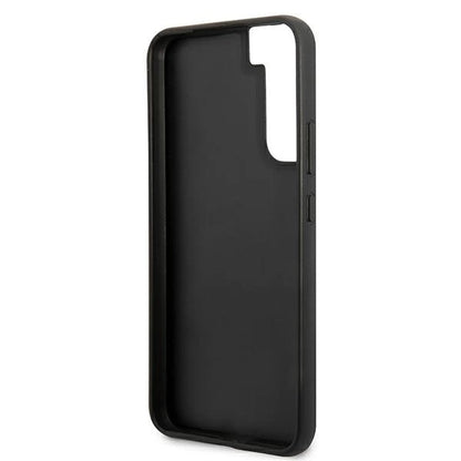 Etui hardcase BMW BMHCS22MPUCARTCBK S22+ S906  black/czarny M Collection Triangles_6