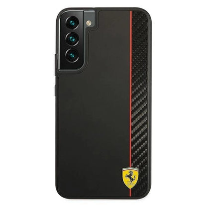Ferrari FESAXHCS22MBK S22+ S906 black/black hardcase On Track Carbon Stripe_2