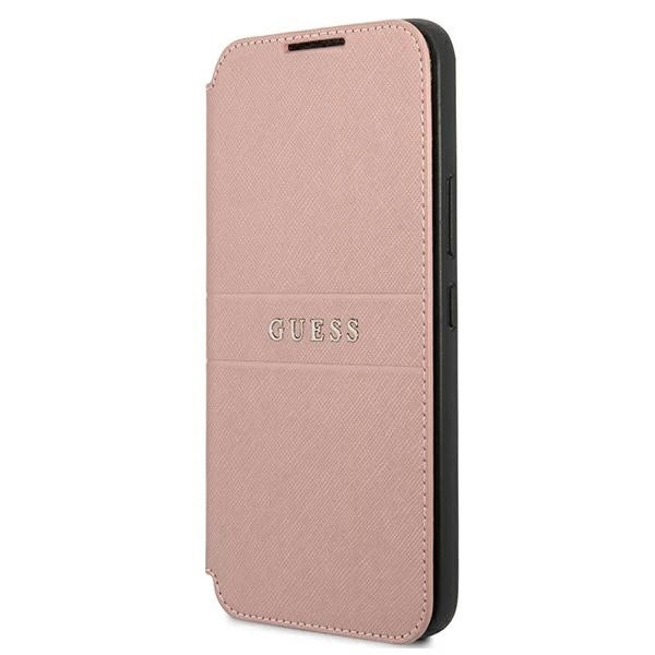 Guess GUBKS22MPSASBPI S22+ S906 pink/pink book Saffiano Stripes_0