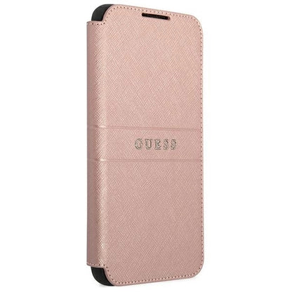 Guess GUBKS22MPSASBPI S22+ S906 pink/pink book Saffiano Stripes_2