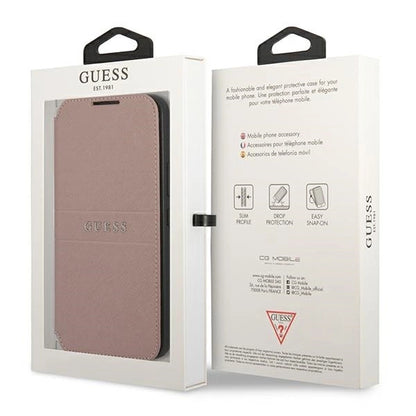 Guess GUBKS22MPSASBPI S22+ S906 pink/pink book Saffiano Stripes_6