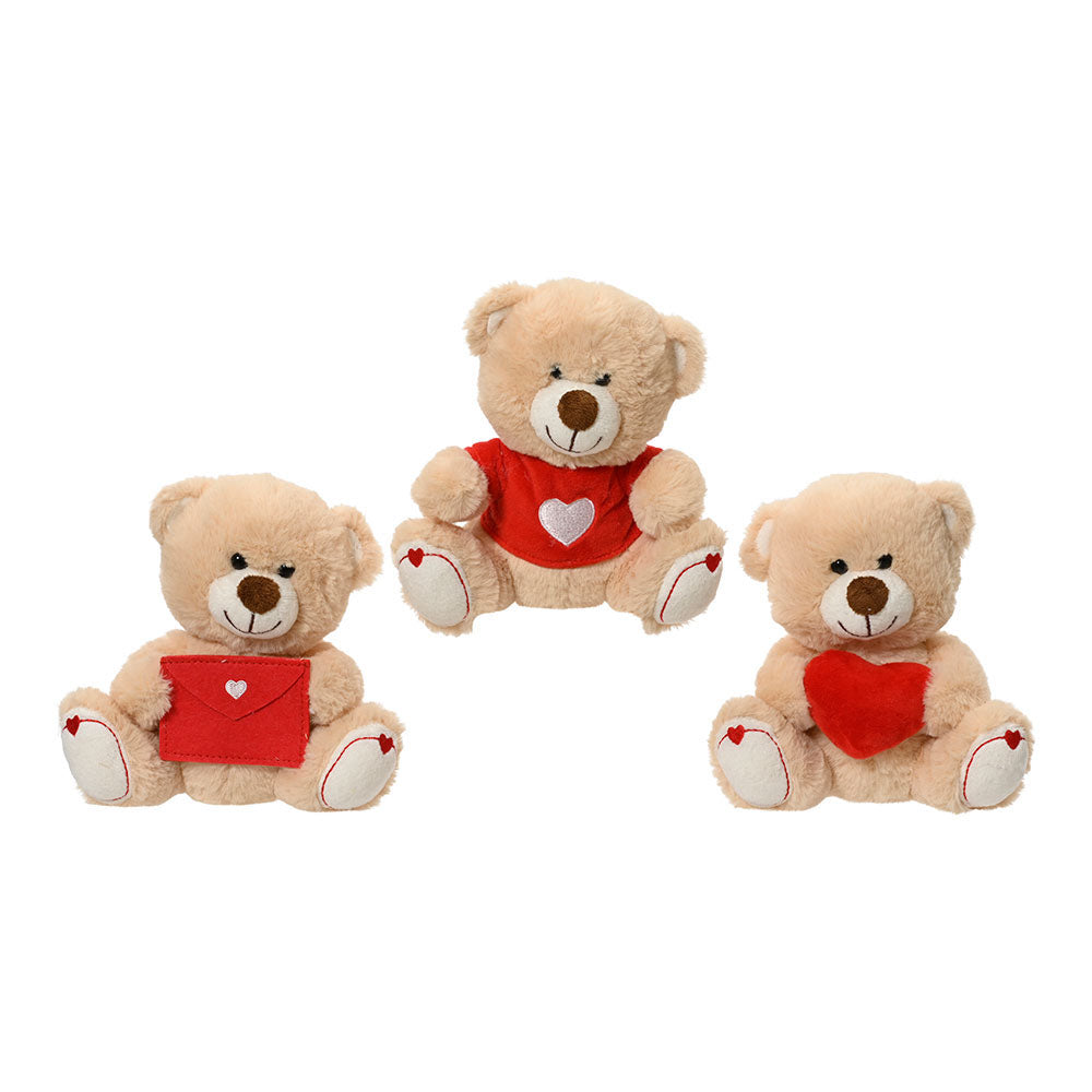 Ursinho de peluche especial sÃ£o valentim de 15cm modelos sortidos 808762_0