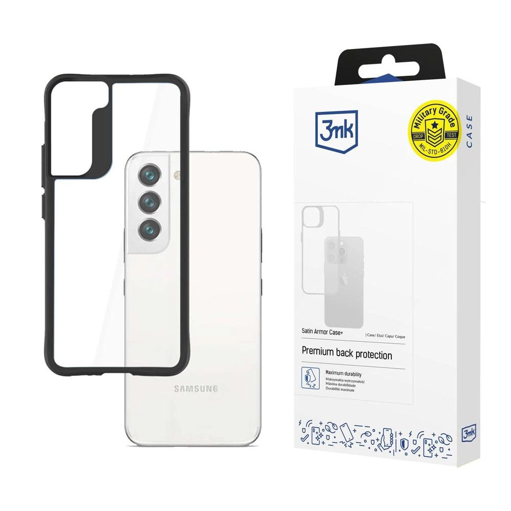 3MK SatinArmor + Case Sam S901 S22 Military Grade_0