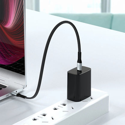 Dudao L10C USB-C - USB-C PD cable 100W 5A 0.23m - black_2