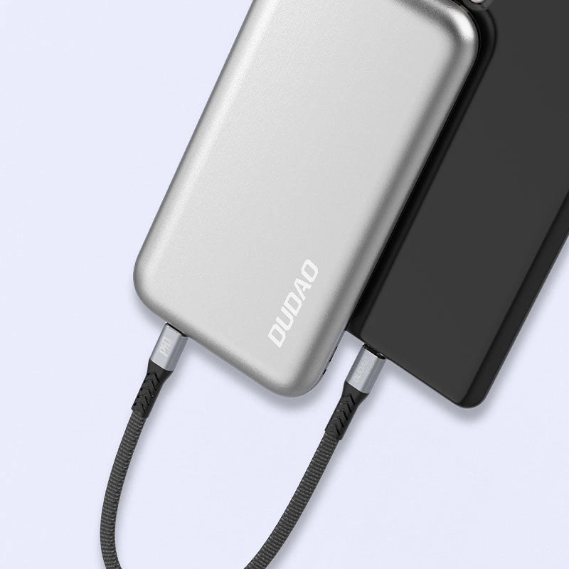 Dudao L10C USB-C - USB-C PD cable 100W 5A 0.23m - black_7
