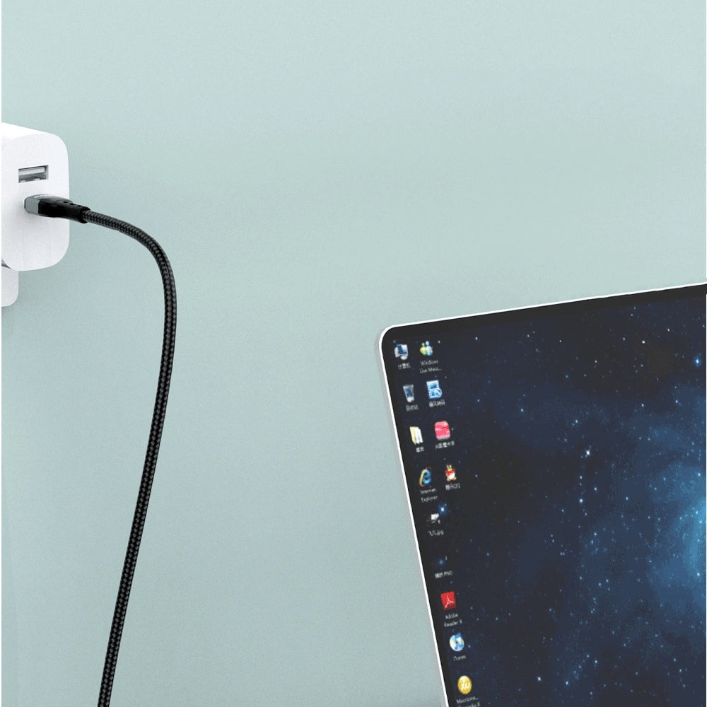 Dudao USB Type C - Lightning cable fast charging PD 20W 1m black (L7MaxL)_5