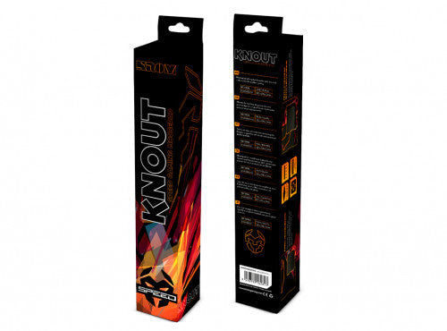 Krom Knout Speed Alfombrilla de ratón para juegos Negro_4
