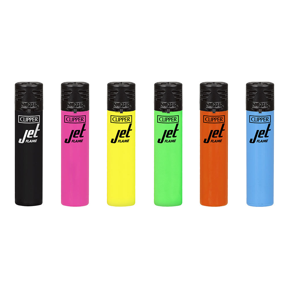 Isqueiro clipper jet flame chama anti-vento shiny cores sortidas ckj1a001h_0