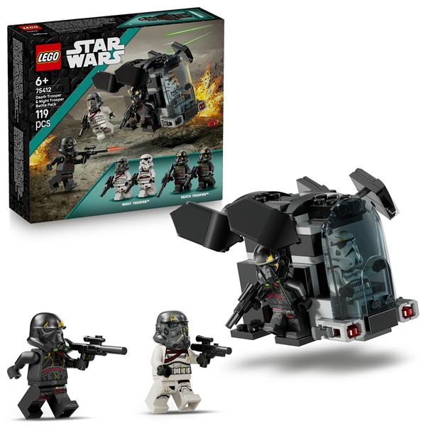 LEGO Battle Pack Death Trooper e Night Trooper / Preto / 75412_0